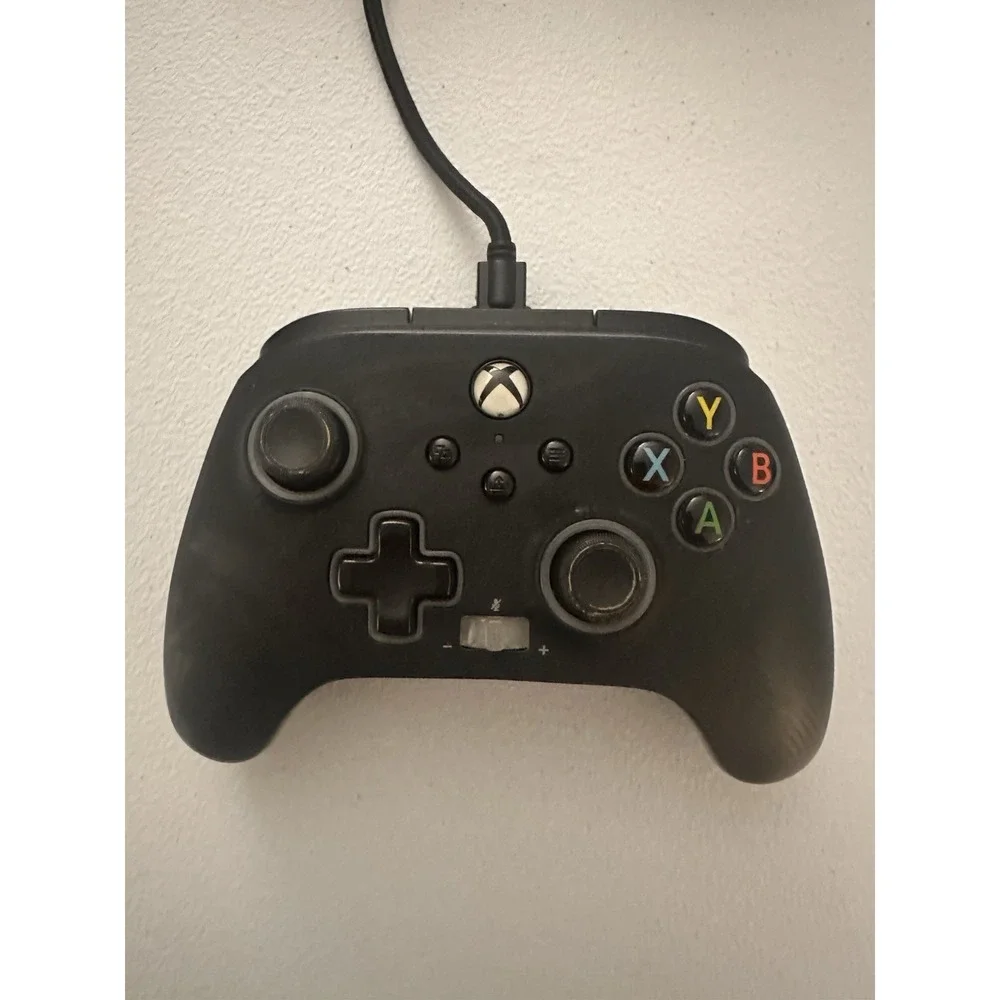 Microsoft Xbox One Wired USB Controller Gamepad for Console, Black